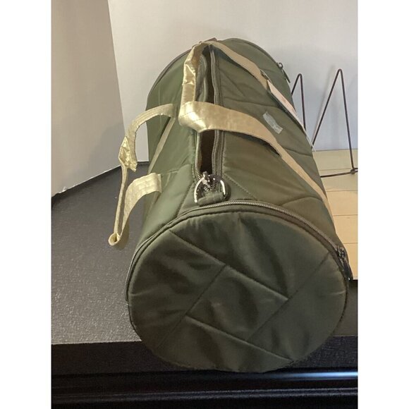 LUG Rowboat Duffle Bag Olive Metallic Champagne NWT - Picture 3 of 4